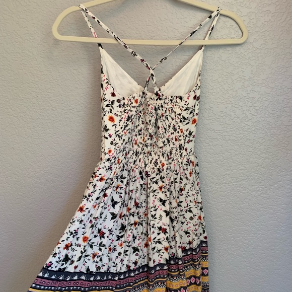 Multi-patterned mini cami dress. - Picture 4 of 5
